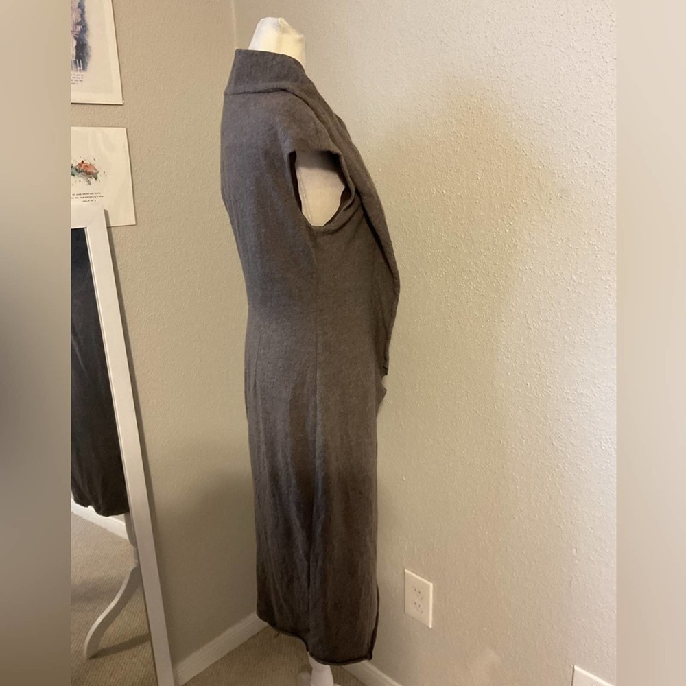 Lafayette 148 New York Brown Midi Dress - Picture 3 of 10